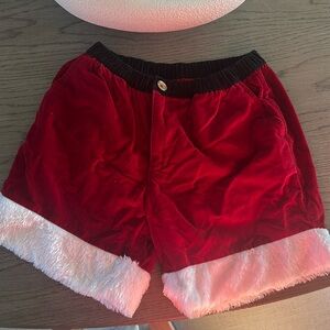 Men’s Chubbies Velvet Christmas’s Shorts size Small In medium
